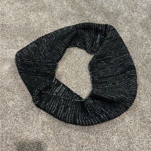 Target Black and White Knit Infinity Scarf